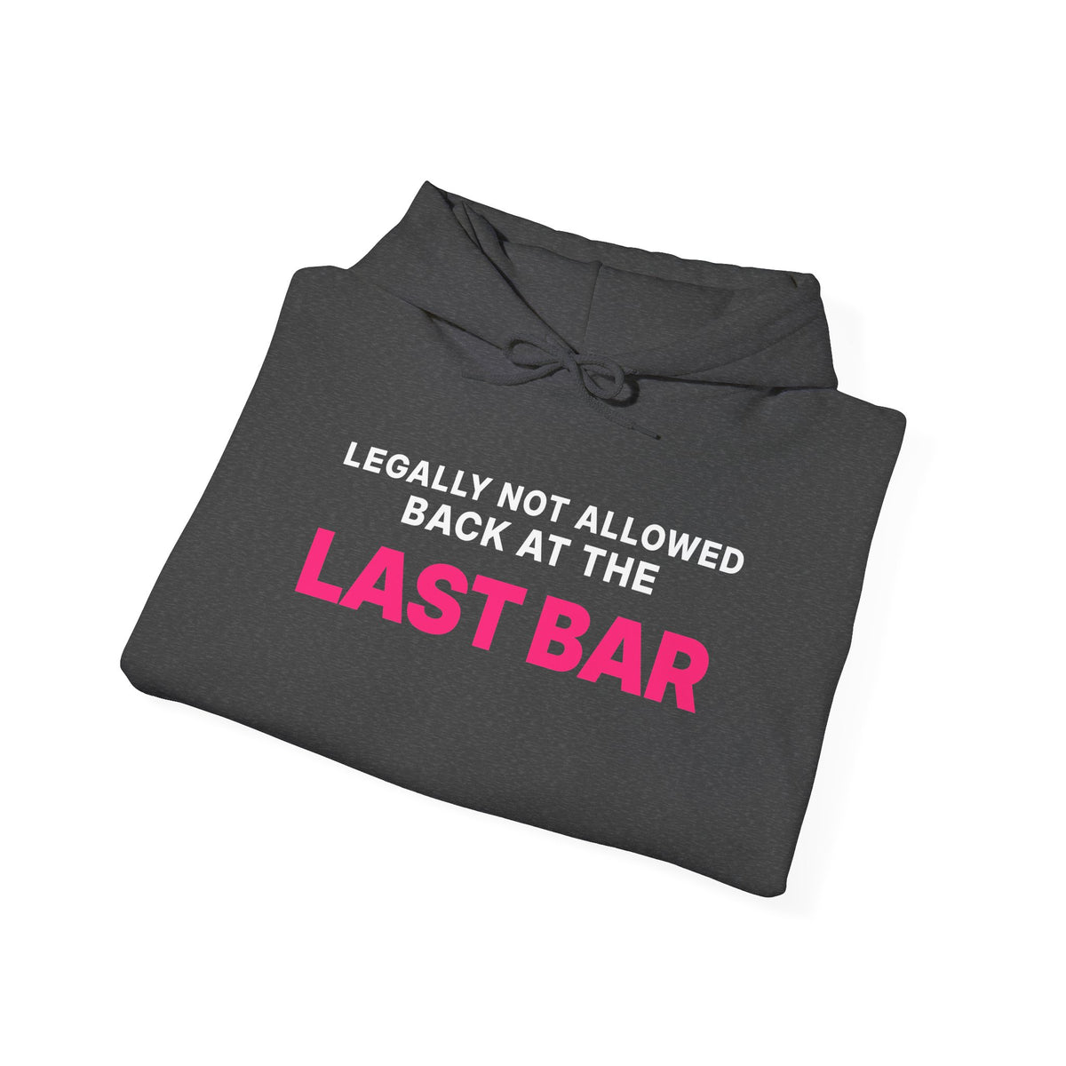 Legally Not Allowed Back at the Last Bar Hoodie