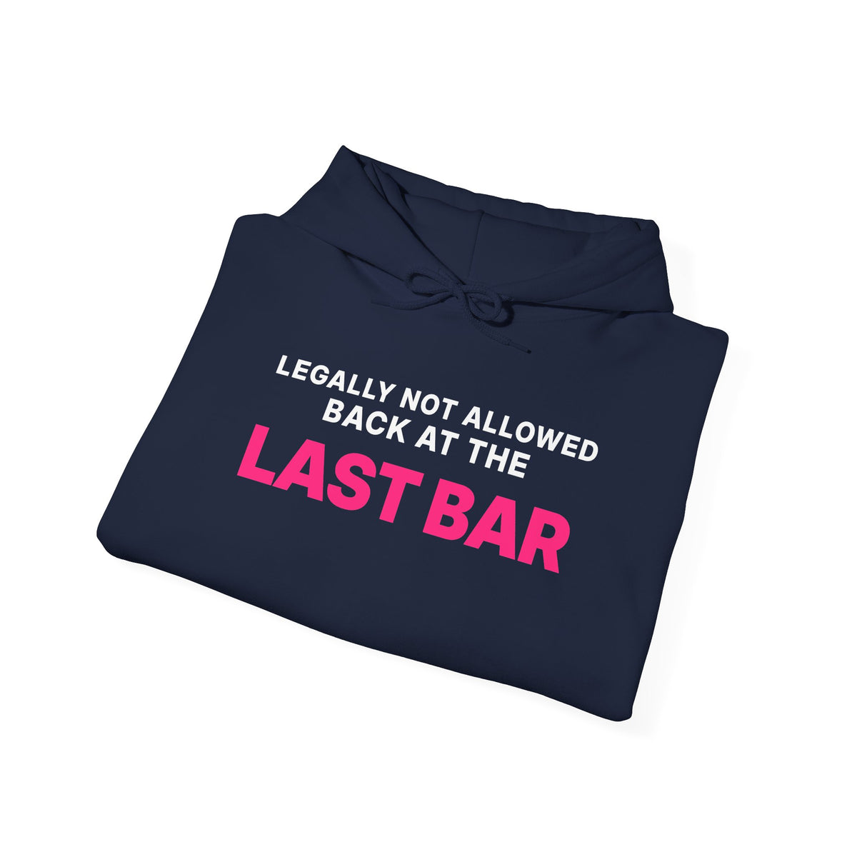 Legally Not Allowed Back at the Last Bar Hoodie