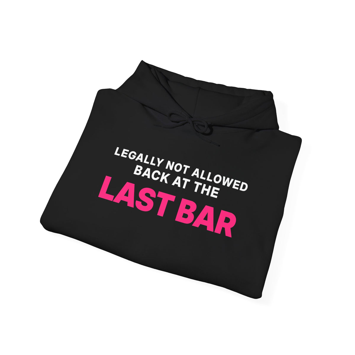 Legally Not Allowed Back at the Last Bar Hoodie